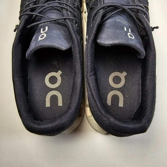 ON CLOUD Swiss Engineering Athletic Running Shoes Men's Size 9 Black 59.98919 - Picture 8 of 10